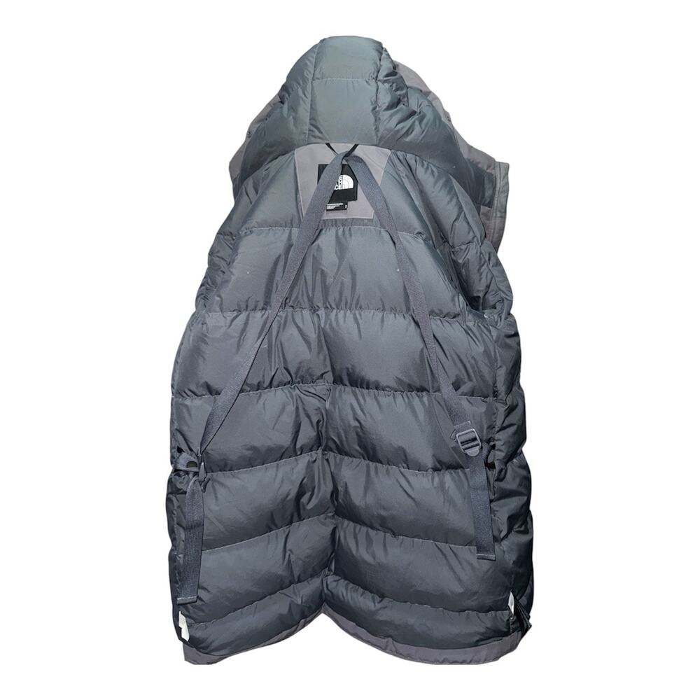 The North Face Charcoal Gray Long Hooded Winter Parka Full Zip Size S - Picture 7 of 9